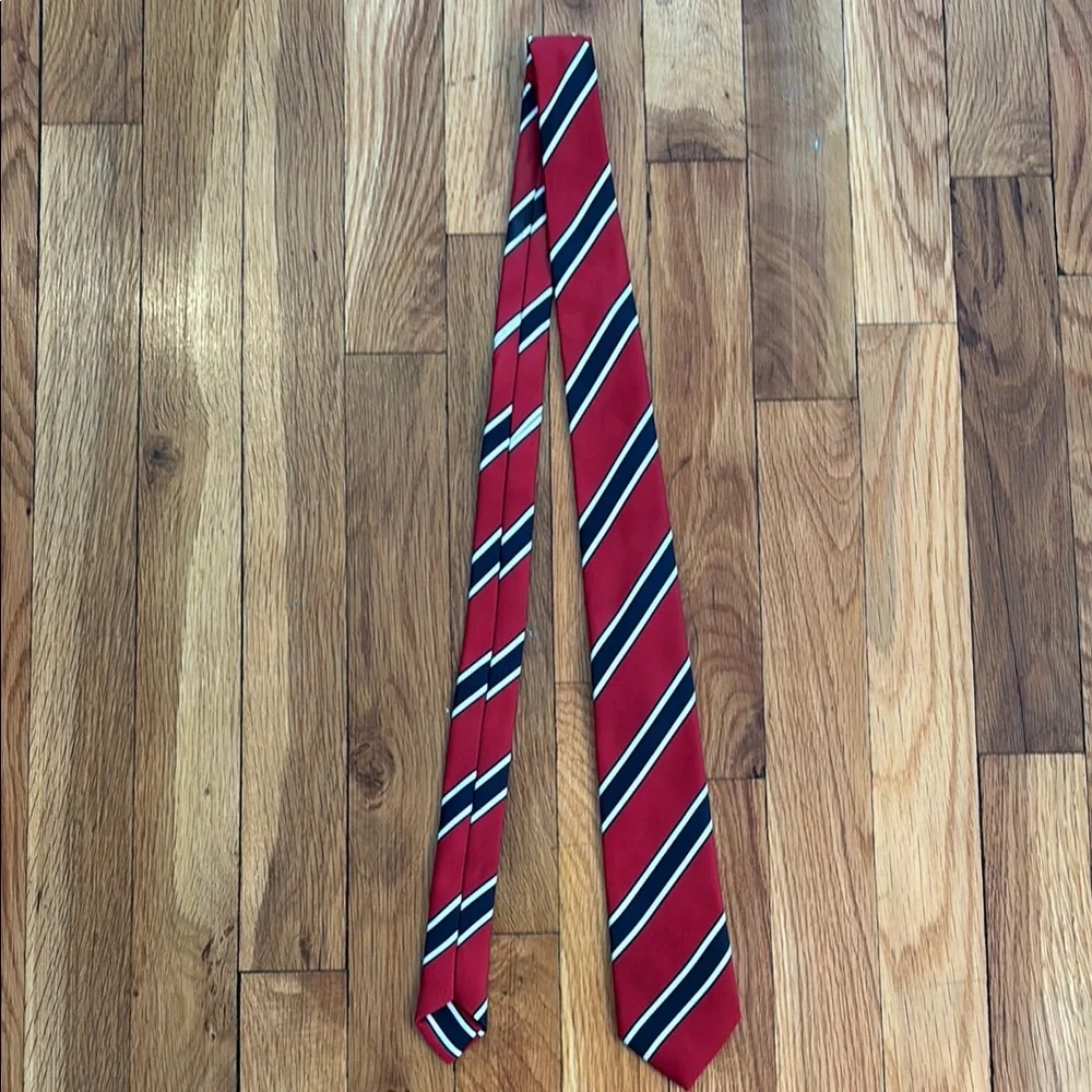 The Children's Place Red and Black Striped Tie